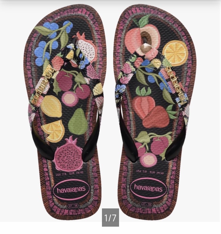 Imagem do presente Havaiana tropical